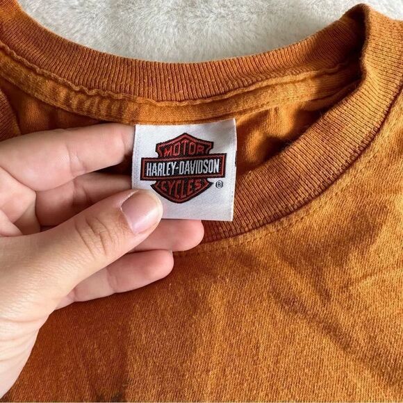 Harley Davidson Americade Graphic Tee Size Medium - Picture 4 of 10